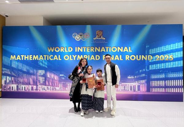 Dari Medan ke Dunia: Dua Siswa SD Borong Prestasi di WIMO 2025