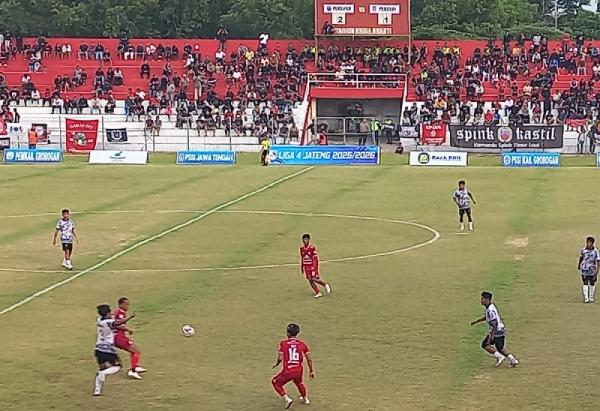 Liga 4 Jateng, Tuan Rumah Persipur Purwodadi Raih Poin Penuh Kalahkan Persebi Boyolali  3-2