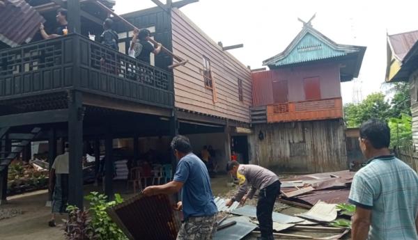 Angin Kencang Terjang Barru, 19 Rumah Warga Rusak