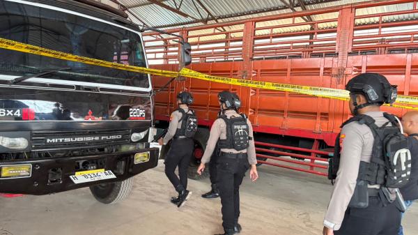 123 Ton Bawang Bombay Ilegal Diamankan, Polisi Periksa Sopir Truk