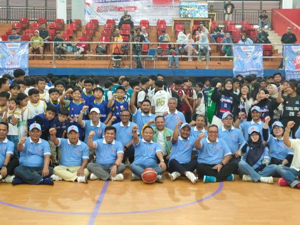 Liga Basket Pelajar Kota Depok Bergulir, Diikuti 75 Tim Tingkat SD hingga SMA