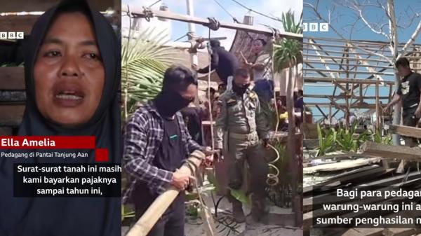 ITDC Klarifikasi Video Viral Penggusuran 180 Pedagang di Pantai Tanjung Aan Mandalika