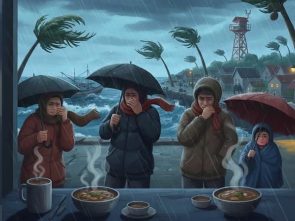 Angin Kencang dan Suhu Dingin Berpotensi Picu Penyakit, BMKG Imbau Warga Indramayu Waspada