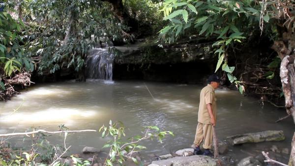 Sungai Purba dan Fosil Air Tawar Ditemukan di Kawasan Hutan Tritik Nganjuk
