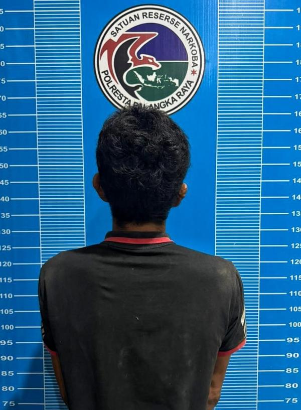 Satresnarkoba Polresta Palangka Raya Tangkap Pria Pengedar 11,47 Gram Sabu di Kelurahan Pahandut