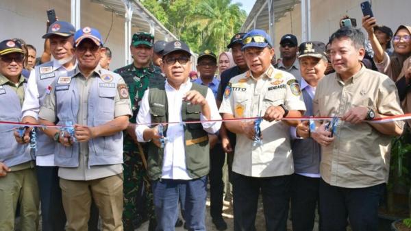 Pemerintah Resmikan Huntara untuk Warga Terdampak Bencana di Empat Kabupaten Sumbar