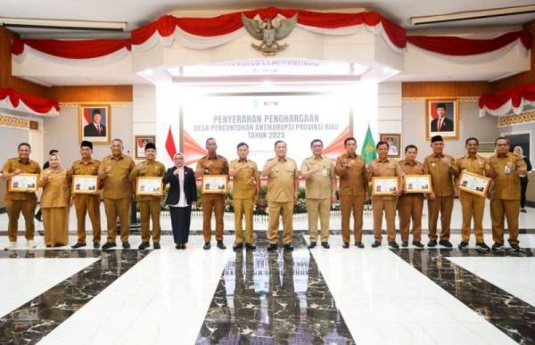 Kerja Sama dengan KPK, 7 Desa di Riau Terpilih Jadi Pilot Project Antikorupsi 2025