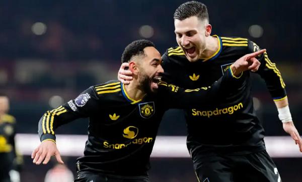 Hasil Arsenal vs MU di Liga Inggris, Setan Merah Menang Dramatis di Kandang The Gunners