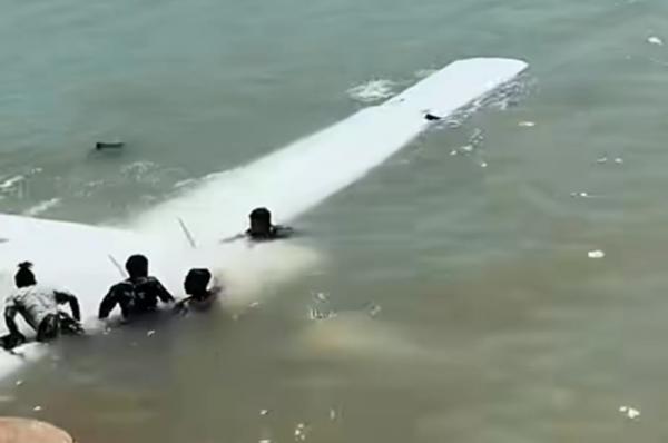 Kronologi Jatuhnya Smart Air di Nabire: Sempat Take Off, Kembali ke Bandara, Lalu Jatuh ke Laut