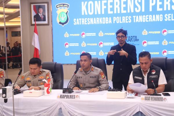 Jakarta–Tangsel Nyaris Jadi Pabrik Narkotika, Polisi Berhasil Ringkus Lima Tersangka