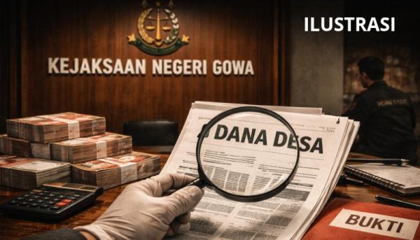 Dana Desa Diselidiki, Kades Pallangga Jalani Pemeriksaan Maraton di Kejari Gowa