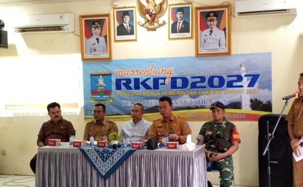 Selaraskan Program Pembangunan Daerah, Pemerintah Kecamatan Anyar Gelar Musrenbang RKPD 2027