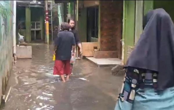 Kali Ciliwung Meluap, Sejumlah Wilayah di Jakarta Terdampak Banjir