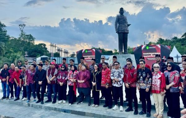 Patung Soekarno di Sanga-Sanga Diresmikan, Keluarga Bung Karno Apresiasi Pemkab Kukar