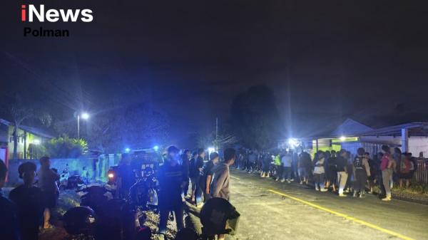 Polisi Bubarkan Tawuran di Matakali Polman, 38 Terduga Pelaku Diamankan