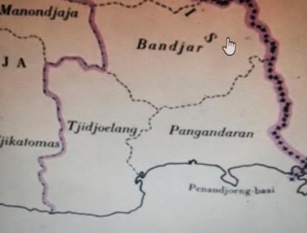 Peta Tempo Dulu Cijulang Jadi Perhatian, Warganet Ramai Berkomentar