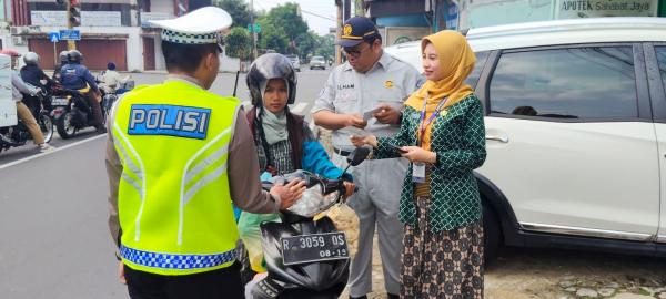 Operasi Keselamatan Candi 2026, Satlantas Polresta Banyumas Utamakan Edukasi