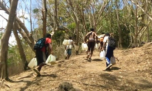 Miris! Belasan KK di Dusun Woka Adonara  NTT Andalkan Air Hujan untuk Bertahan Hidup Puluhan Tahun