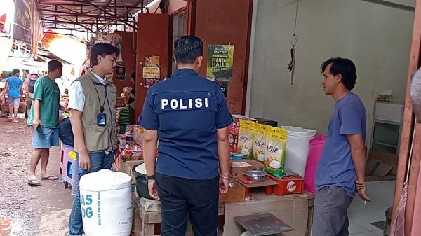 Satgas Pangan Polres TTS Obok-obok Pasar Inpres Soe Jelang Idulfitri 1447 H