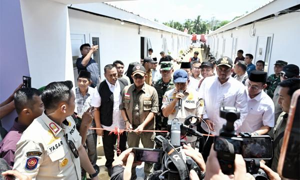 Bobby Targetkan Sebelum Idulfitri Tak Ada Lagi Warga Tinggal di Tenda Pengungsian di Sumut