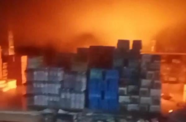 Minimarket di Jalan Raya Ponorogo Magetan Terbakar Hebat, Begini Kronologinya