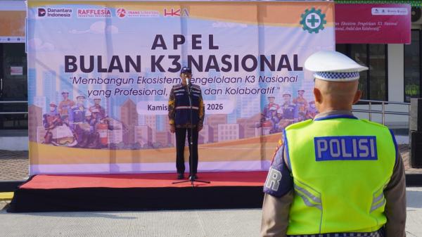 Wujudkan K3 Profesional, Pengelola Tol Medan-Binjai Gelar Simulasi dan Bakti Sosial