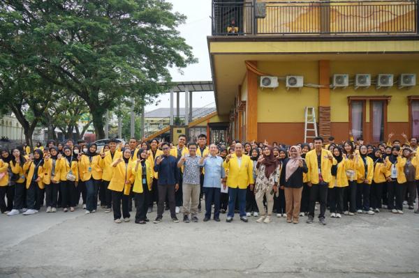 Pengabdian Masyarakat, 122 Mahasiswa UKM P2 Jurnalistik Unigoro Turun ke 6 Desa di Bojonegoro