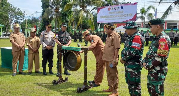 TNI Menembus Batas, Lewat TMMD Akhiri Belasan Tahun Siswa Perbatasan TTU Belajar di Ruang Darurat
