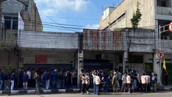 Dikawal 700 Personel TNI-Polri, Eksekusi Lahan di Jalan Asia Afrika Berlangsung Kondusif