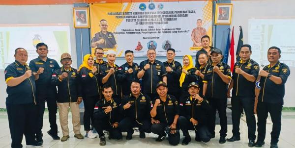 Gerak Serentak Lawan Narkoba, Kepala Sekolah se-Pringsewu Perkuat Peran Strategis