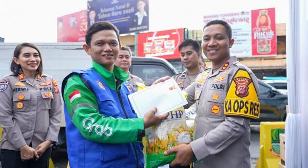 Polres Karawang Gandeng Ojol, Beri Pelatihan Pertolongan Pertama Laka Lantas