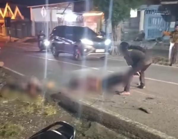 Kecelakaan Maut di Jalur Bojonegoro-Nganjuk, Satu Pemotor Tewas di Lokasi