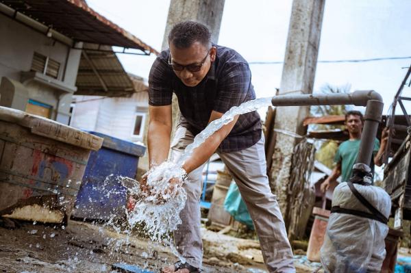 Penyediaan Air Bersih Sumur Bor Tersebar di Lima Lokasi Strategis Wilayah Bencana Aceh