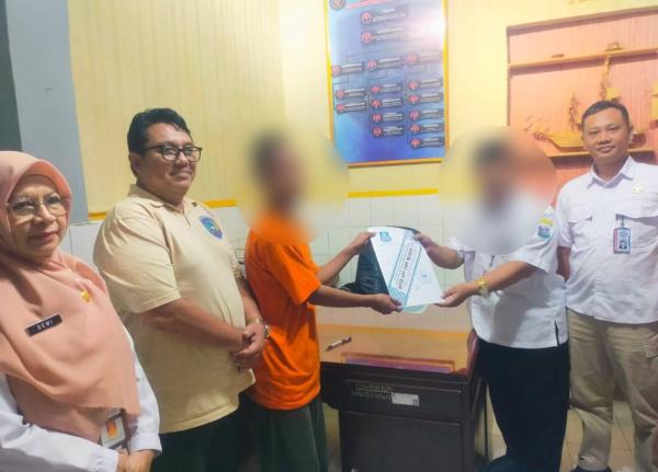 BNN, Disdikbud dan Lapas Tegal Fasilitasi Anak Berhadapan Hukum Mengikuti UTS