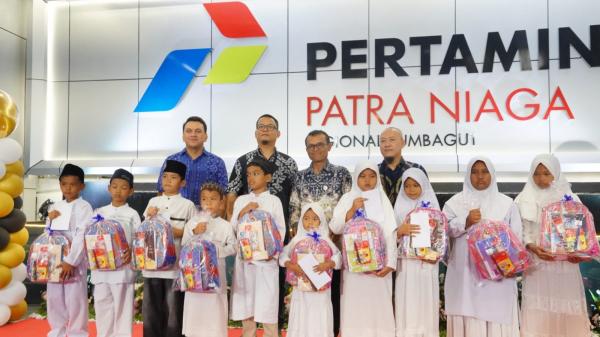 Pertamina Sumbagut Perkuat Kepedulian Sosial Lewat Santunan Jelang Ramadan