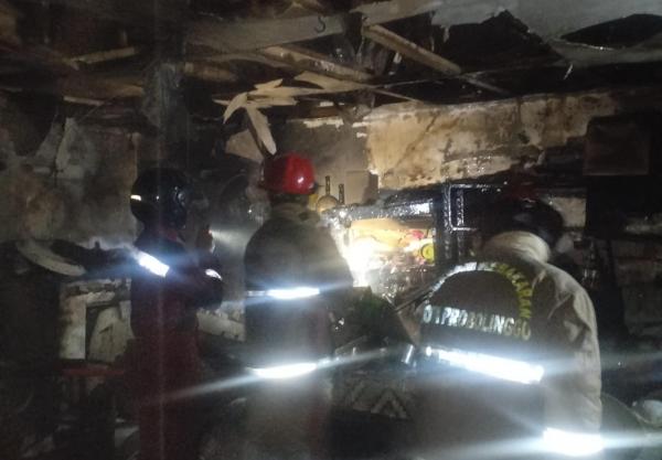 Terbakar Karena Kebocoran Gas LPG, Usaha Catering di Probolinggo Merugi