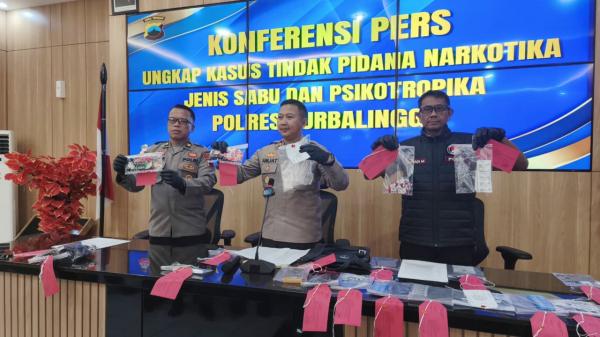 Sabu Disembunyikan dalam Bungkus Permen, Satresnarkoba Purbalingga Ringkus Pelaku