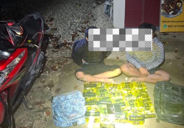 Polres Bengkalis Tangkap 2 Remaja Terkait Narkoba, 19 Kg Sabu Disita