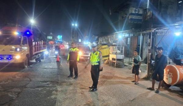 Tragis, Pemotor Perempuan Tewas Kecelakaan di Jalur Raya Pasar Kemis Tangerang