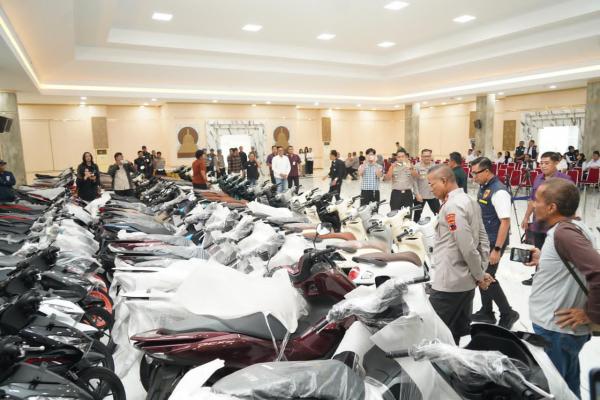 Polda Jawa Tengah Bongkar Sindikat Penadah Motor Kreditan Lintas Provinsi