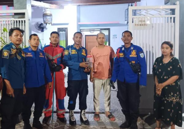 Masuk ke Dapur Warga, Ular Sawah di Kota Probolinggo Berhasil Dievakuasi