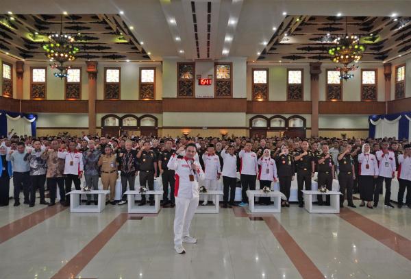 Sholawat Menggema, Jamintel Kejagung Tegaskan Komitmen Dana Desa Bersih di Jatim