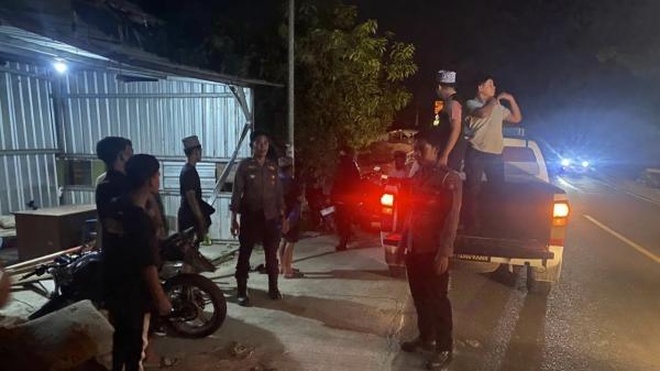 Laka Tunggal di Matakali, Polisi Amankan TKP dan Evakuasi Korban ke RSUD