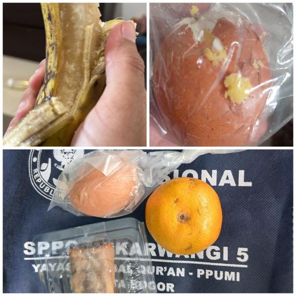 MBG di Sekolah Bogor Disorot: Siswa Diduga Terima Buah Busuk dan Telur Hancur