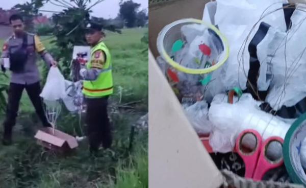 Polisi Gagalkan Kelompok Remaja di Ponorogo Hendak Terbangkan Balon Udara dengan Petasan