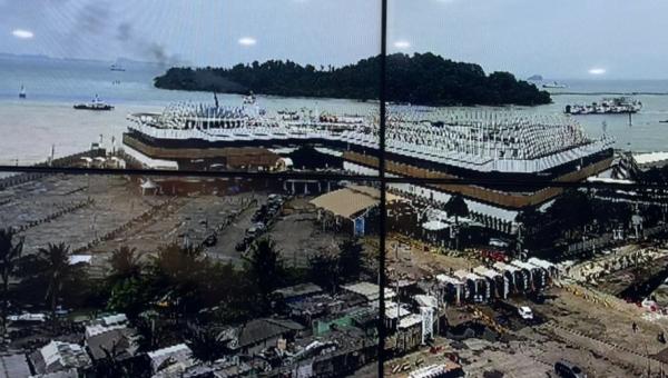 Jelang Lebaran 2026, Arus Lalu Lintas di Pelabuhan Merak Cilegon Masih Landai