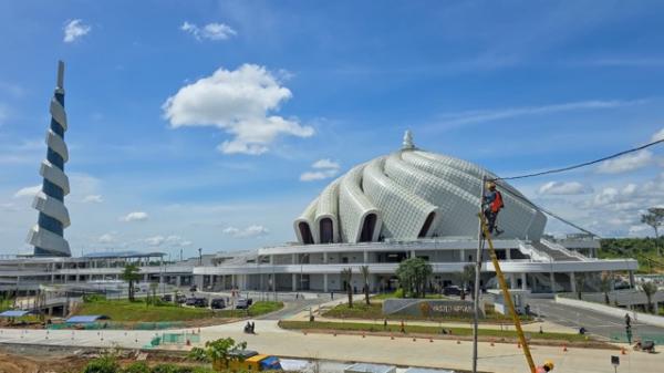 Masjid Negara IKN Resmi Digunakan Saat Ramadan, PLN Siagakan Listrik Tanpa Gangguan