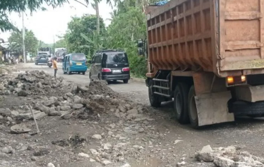 Dinas PUPR Lebak Targetkan H-7 Lebaran Jalan Utama Siap Dilintasi Pemudik
