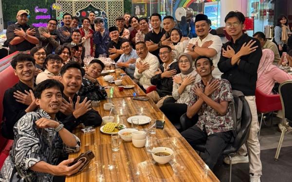 Umuh Muchtar Silaturahmi Ramadhan dengan Aliansi Cipayung Plus Jabar, Bagikan Kisah Perjuangan