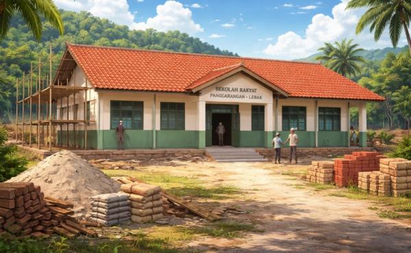 Gedung Sekolah Rakyat di Lebak Hampir Rampung, Siap Digunakan Tahun Ajaran 2026/2027